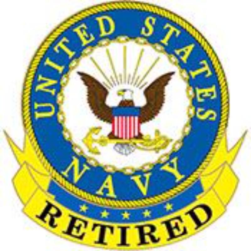 P16520 Pin - USN Retired - 1.63 in.