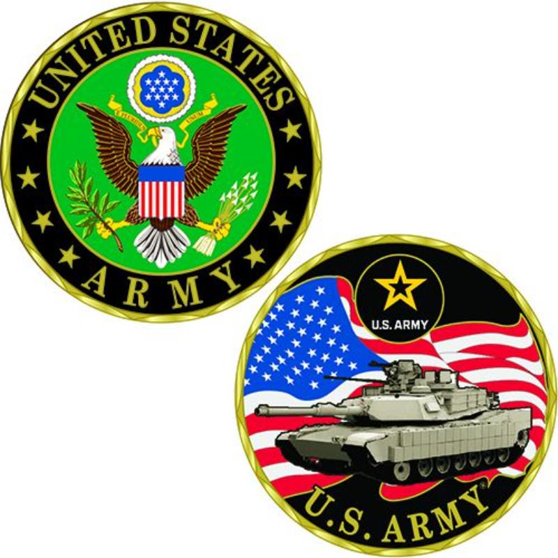 CH1001 Challenge Coin - Army Symbol - 1.75 in.