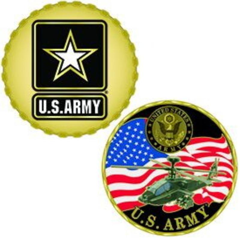 CH1003 Challenge Coin - Army Logo - 1.75 in.