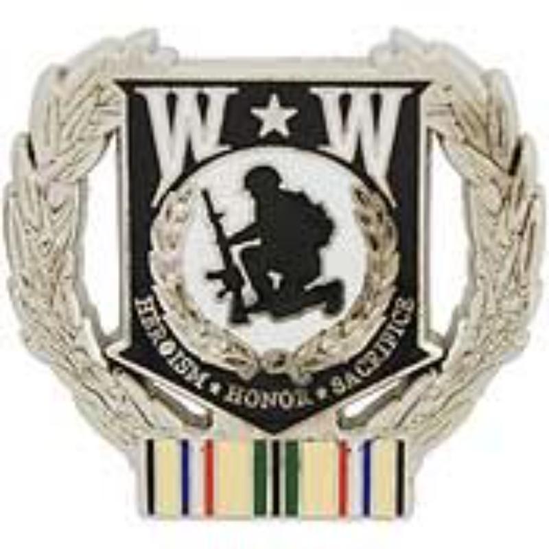 P12206 Pin - Wounded Warrior Desert Storm - 1.125 in.