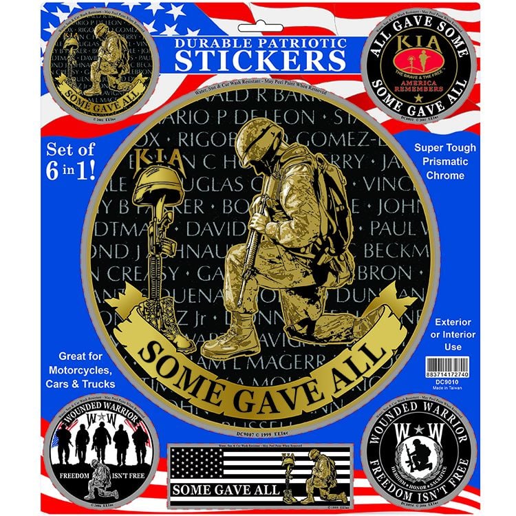 DC9010 Sticker - Kia Honor Pack - Set of 6