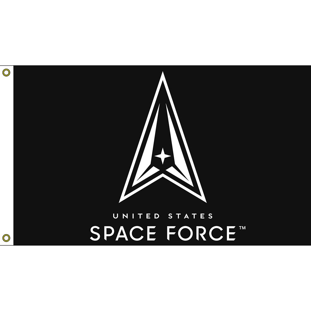 F3208-05 Flag - USSF Space Force - Nylon-Glow - 3 x 5 ft.