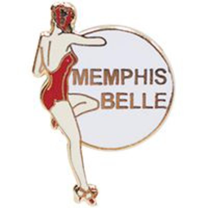 P15532 Pin - Nose, Memphis Belle - Red - 1.25 in.