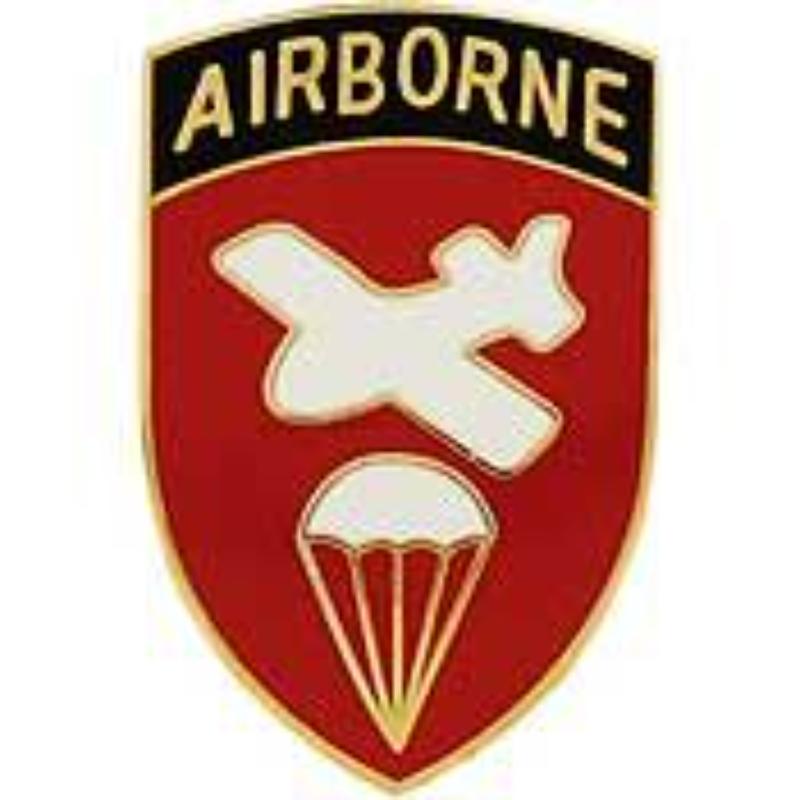 P15597 Pin - Army, Airborne, Command - 1 in.