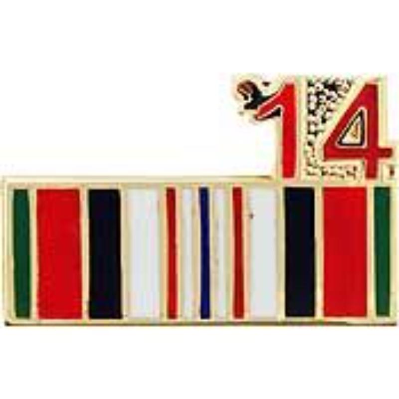 P12311 Pin - Enduring Freedom, Ribbon 2014 - 0.88 in.