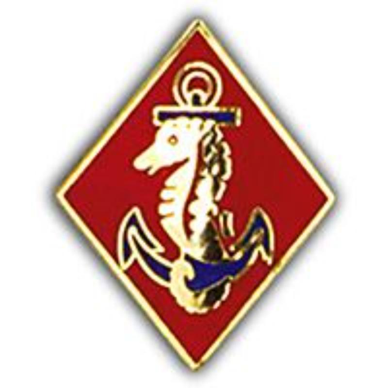P15807 Pin - USMC, Ships Detach - 1.125 in.