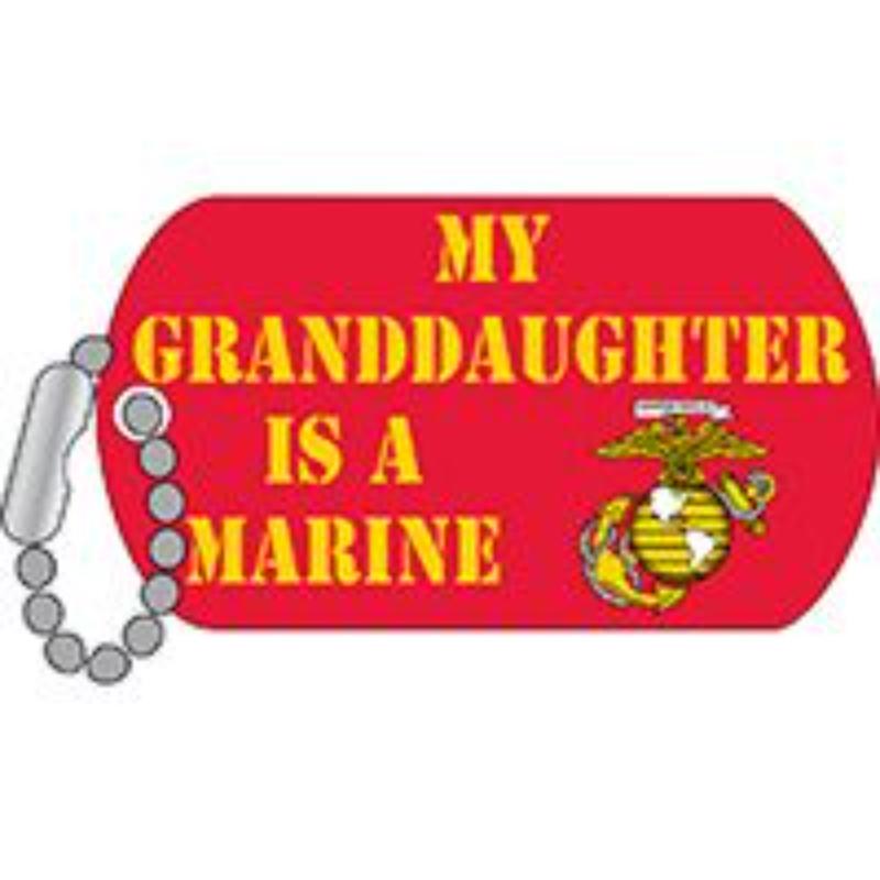 P15814 Pin - USMC Logo, Grandaughter - 1.25 in.