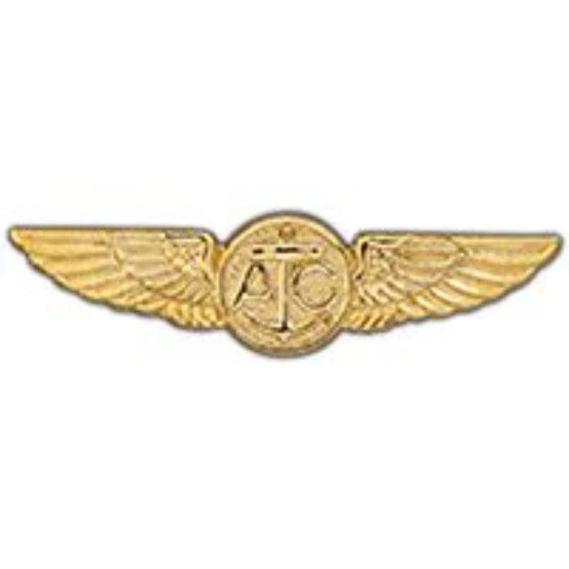 Gold USN Aircrew Wing Pin - 2.75 in. - Military Pride Accessory
