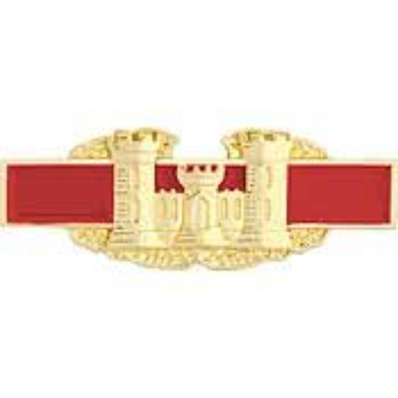 P16262 Pin - Army, Combat Engineer - 1.5 in.