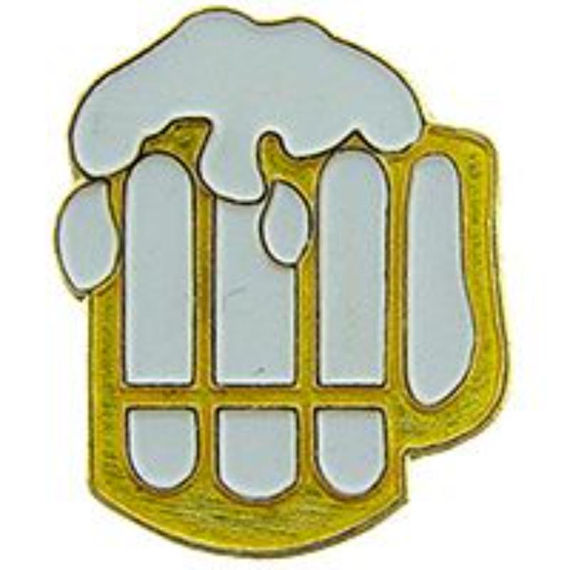 P60347 Pin - Beer, Mug - 1 in.