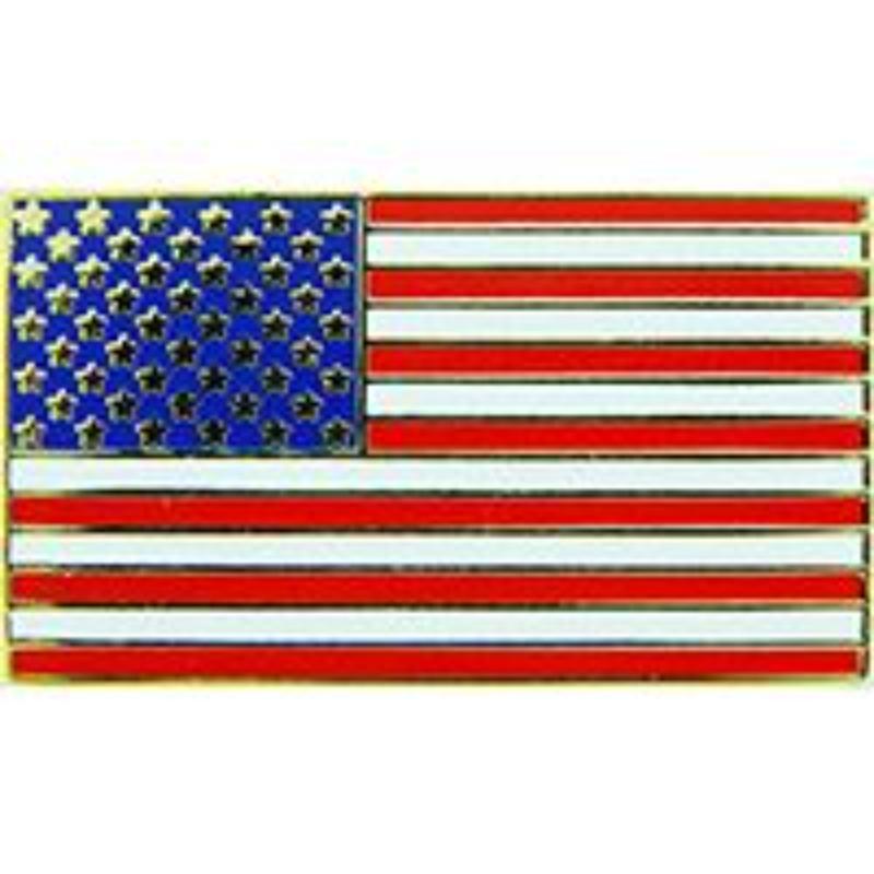 P60396 Pin - USA Flag - 1 in.