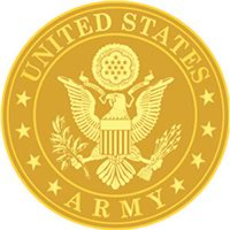 P62811 Pin - Army Symbol - Gold - 1 in.