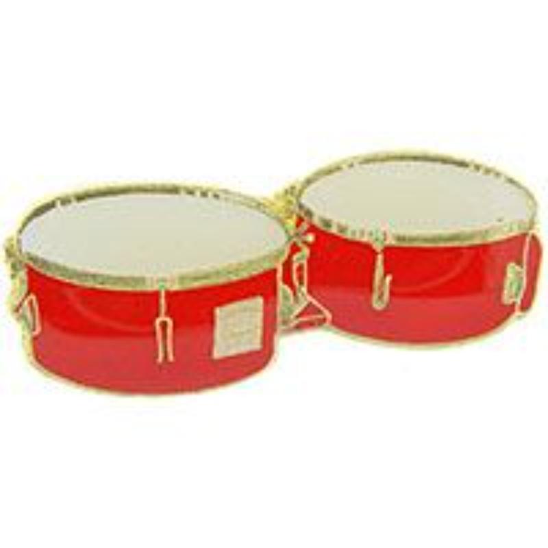 P63325 Pin - Music, Drums, Timbales - 1 in.