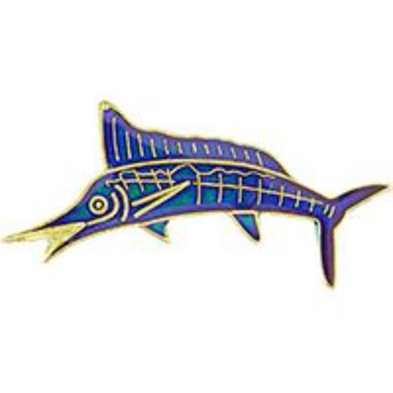 P63345 Pin - Fish, Marlin - 1 in.