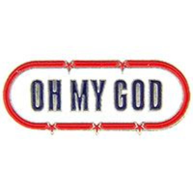 P63352 Pin - Oh My God - 1 in.