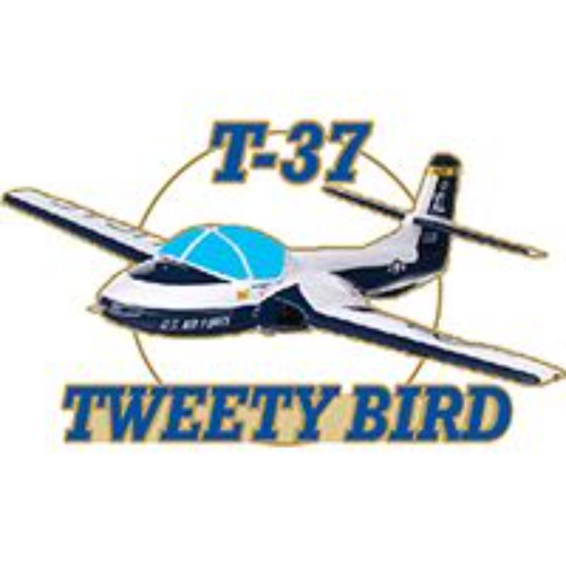 P64054 Pin - APL, T-37 Tweety Bird - 1.5 in.