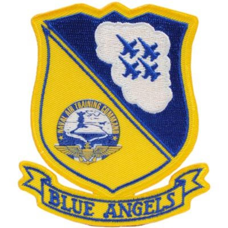 Picture of Eagle Emblems PM0024 Patch - USN&#44; Blue Angels - 3.5 in.