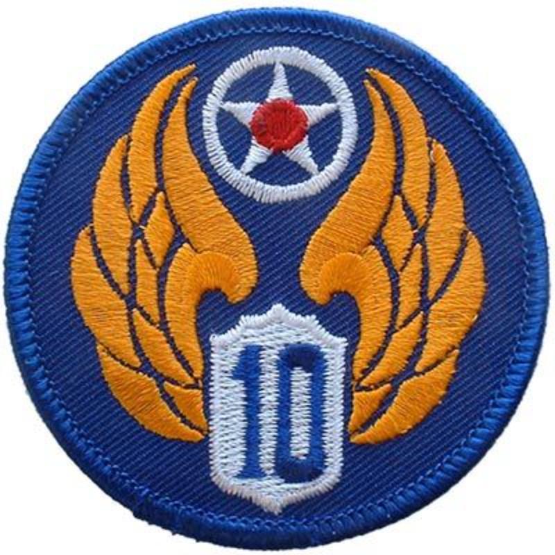Patch - USAF - 10th - 3 in.