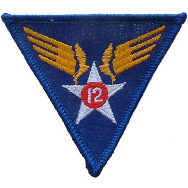 PM0155 Patch - USAF, 12th - 3 in.