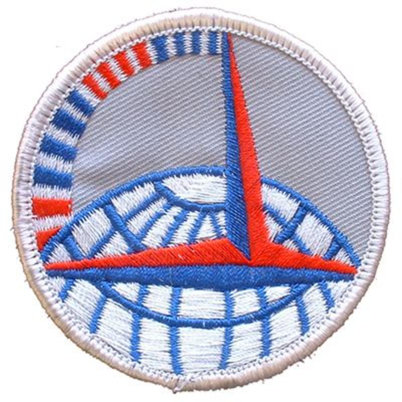 USAF Air Transportation Command Patch - Grey - 3 in. - Durable Material