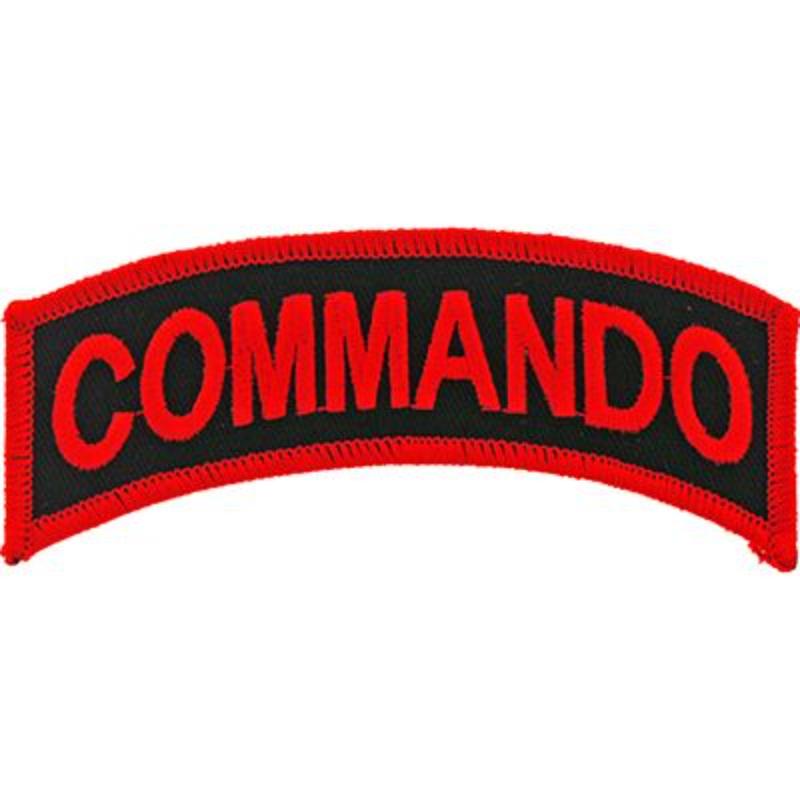 PM0217 Patch - Army, Tab, Commando - 4.5 x 1.38 in.