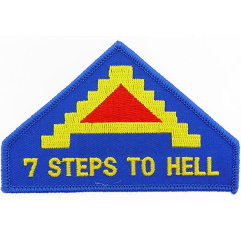 PM0235 Patch - Army, 7th Army - 4 in.
