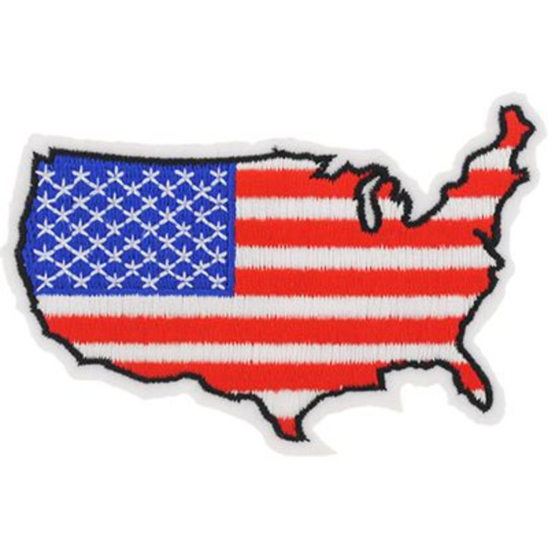 USA Patch - United States - 3.75 in. - Durable Embroidery