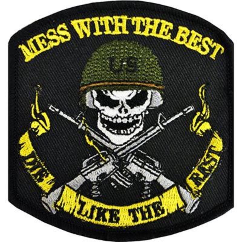 PM0462 Patch - Mess with Best Soldier - 3.13 in.