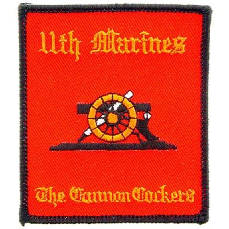 PM0577 Patch - USMC, 11th Marine Regiment - 3 in.