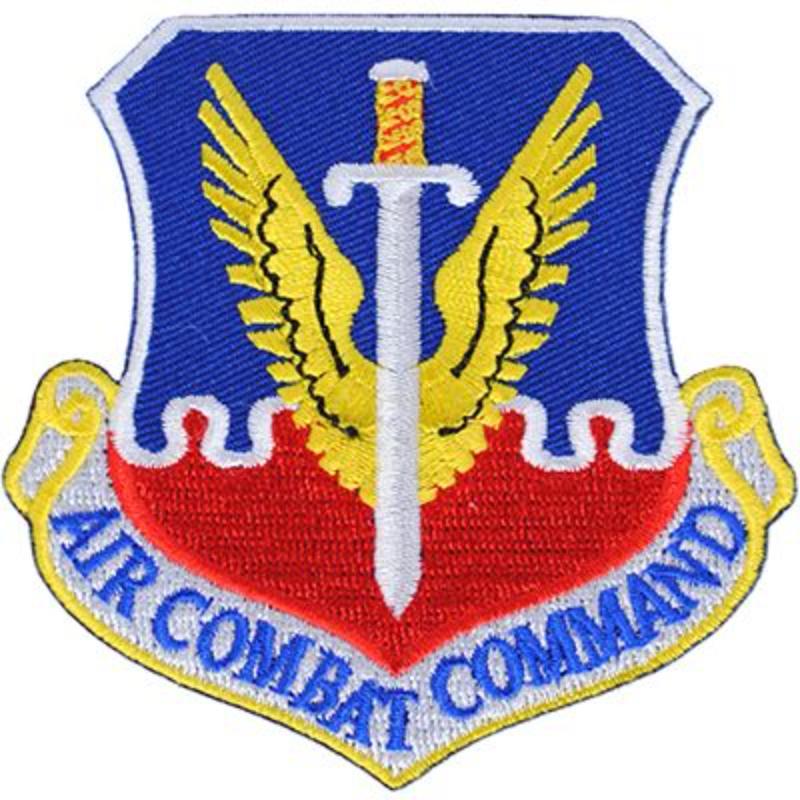 PM0614 Patch - USAF, Air Combat Command - 3.63 in.