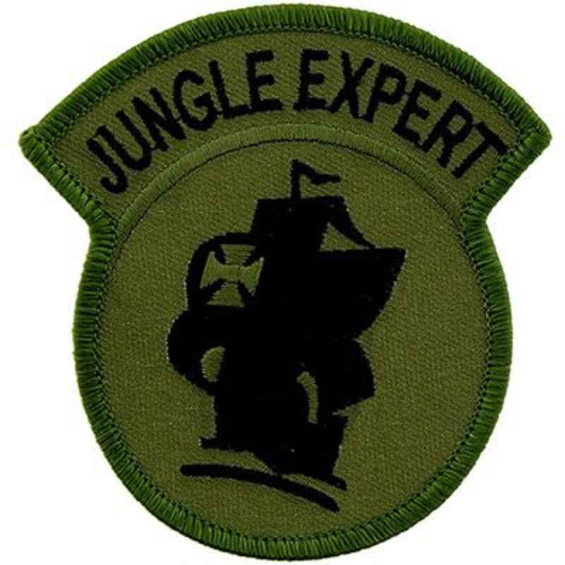 PM0754 Patch - Army, Jungle Expert - 3.25 in.