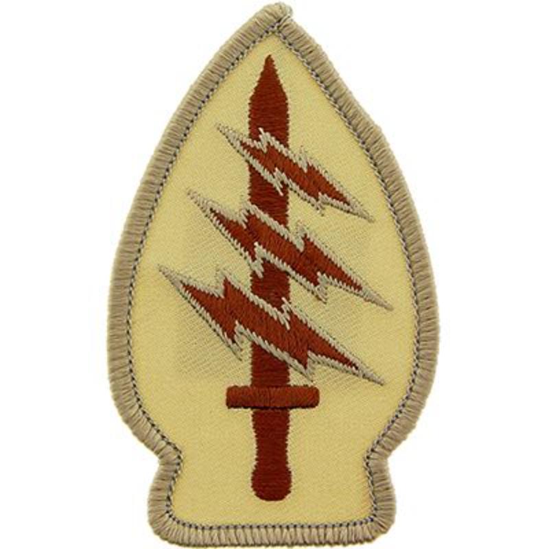 PM0780 Patch - Special Forces - Desert - 3 in.