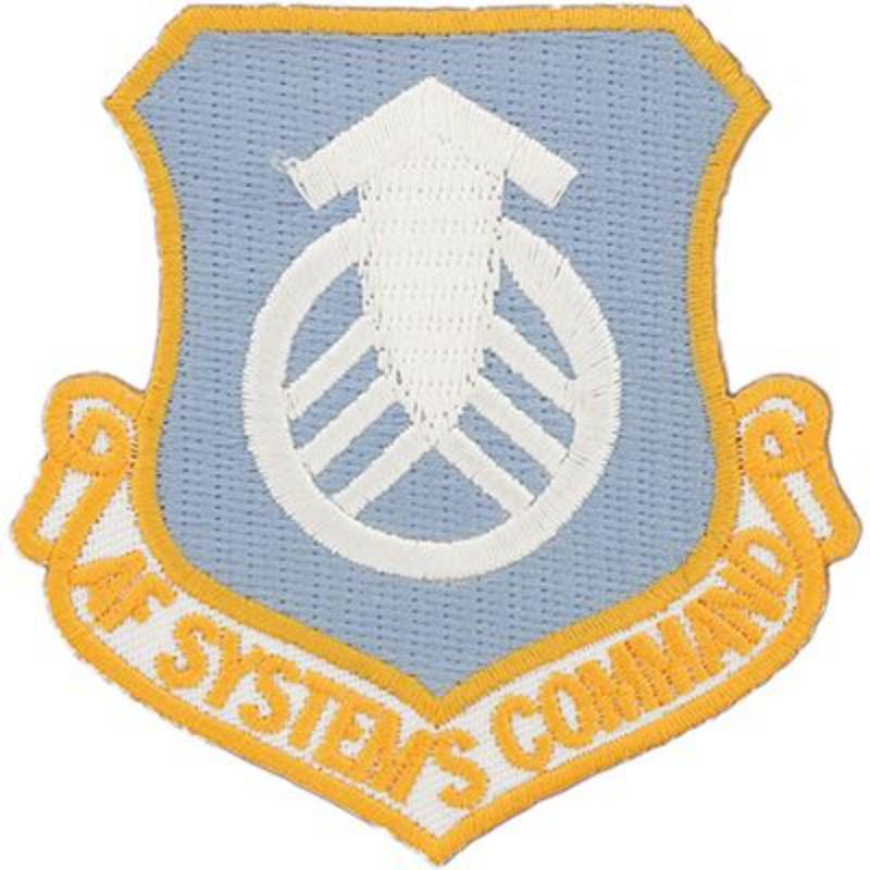 PM1330 Patch - USAF, Systems Command - 3.63 in.