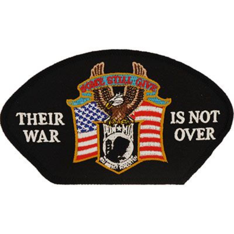 PM1690 Patch - Hat, Pow - Mia Eagle - 5.25 x 3 in.