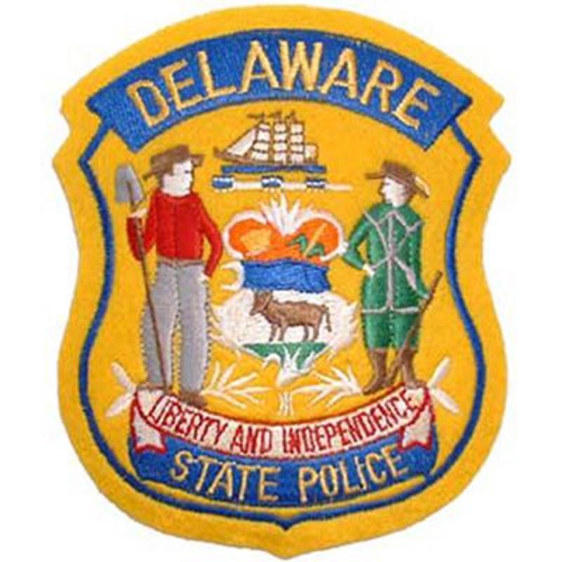 PM3308 Patch - Police Delaware - 3 in.