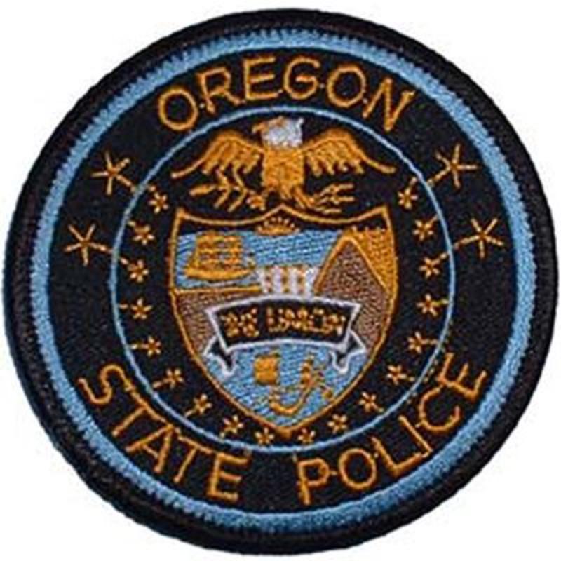 PM3337 Patch - Police Oregon - 3 in.
