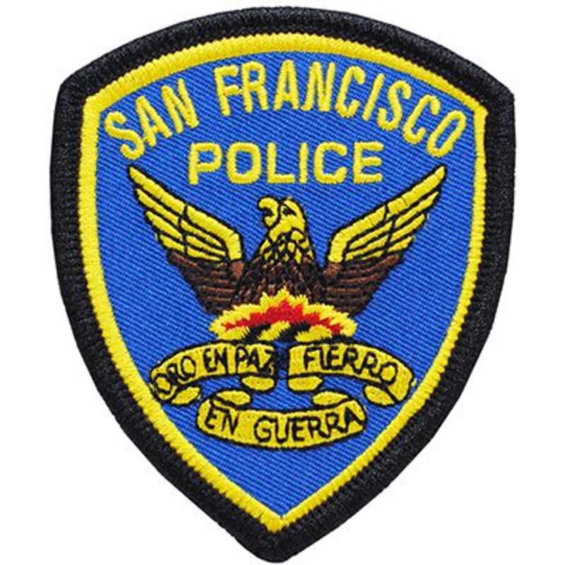 PM4012 Patch - Police California, San Francisco - 3.13 in.
