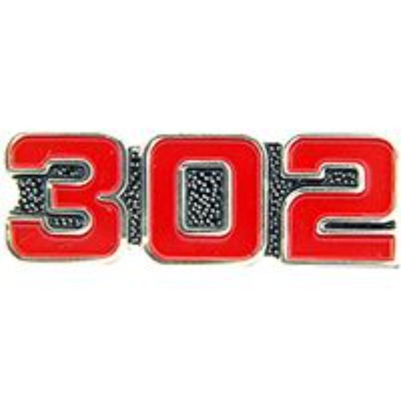 P05938 Pin - Car, Number 32 - Red - 1 in.