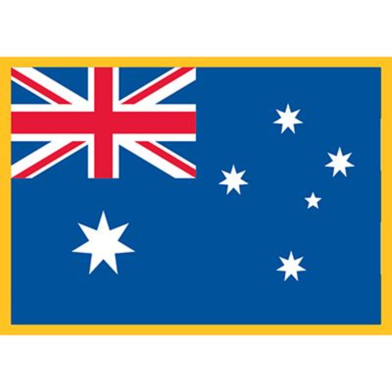 PM6006 Patch - Australia - 3.5 x 2.5 in.
