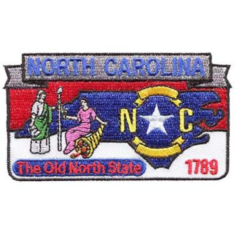 PM6734 Patch - North Carolina - 3.75 in.