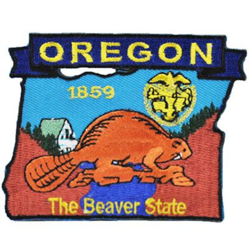 PM6738 Patch - Oregon - 3.38 in.
