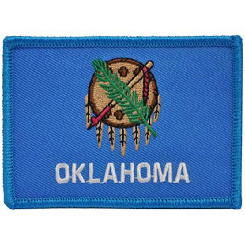 PM6837 Patch - Oklahoma - 3.5 x 2.5 in.