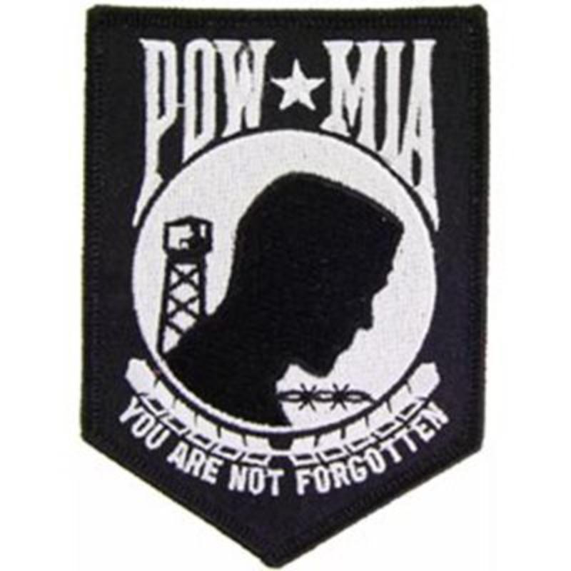 PM1305 Patch - Pow Mia - Black - 4.23 in.