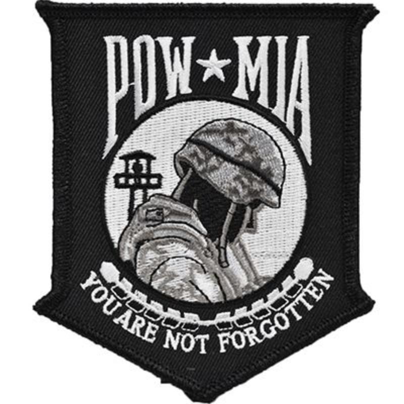 PM1308 Patch - Pow Mia 3D - 4.23 in.
