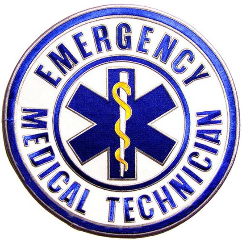 PM9125 Patch - EMT Logo - Extra Large - 10 in.