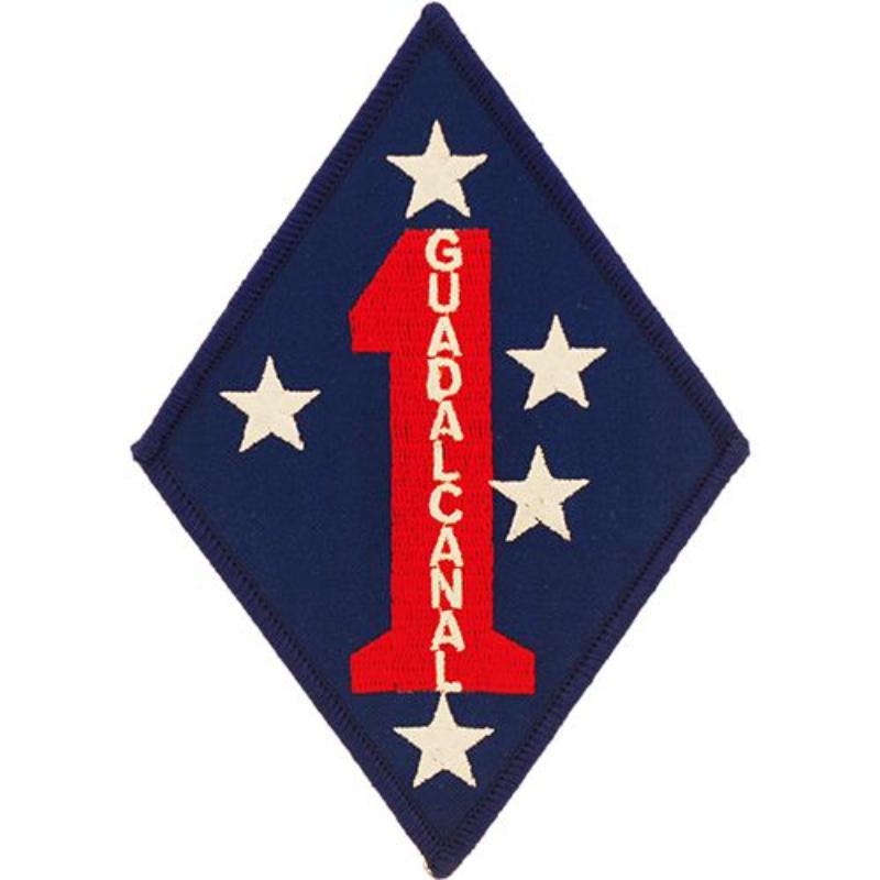 PM7157 Patch - USMC, 1st Division - 5.5 in.