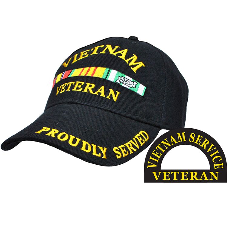 CP00512 Cap - Vietnam Veteran, Service Ribbon