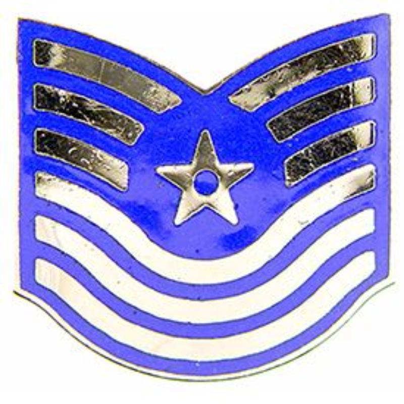 P03116 Rank - USAF, E7, Master Sergeant Old - Large - 1.625 in.