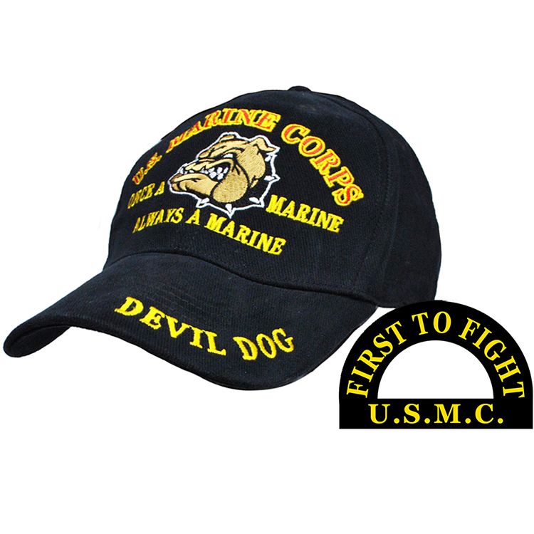 CP00322 Cap - USMC, Devil Dog