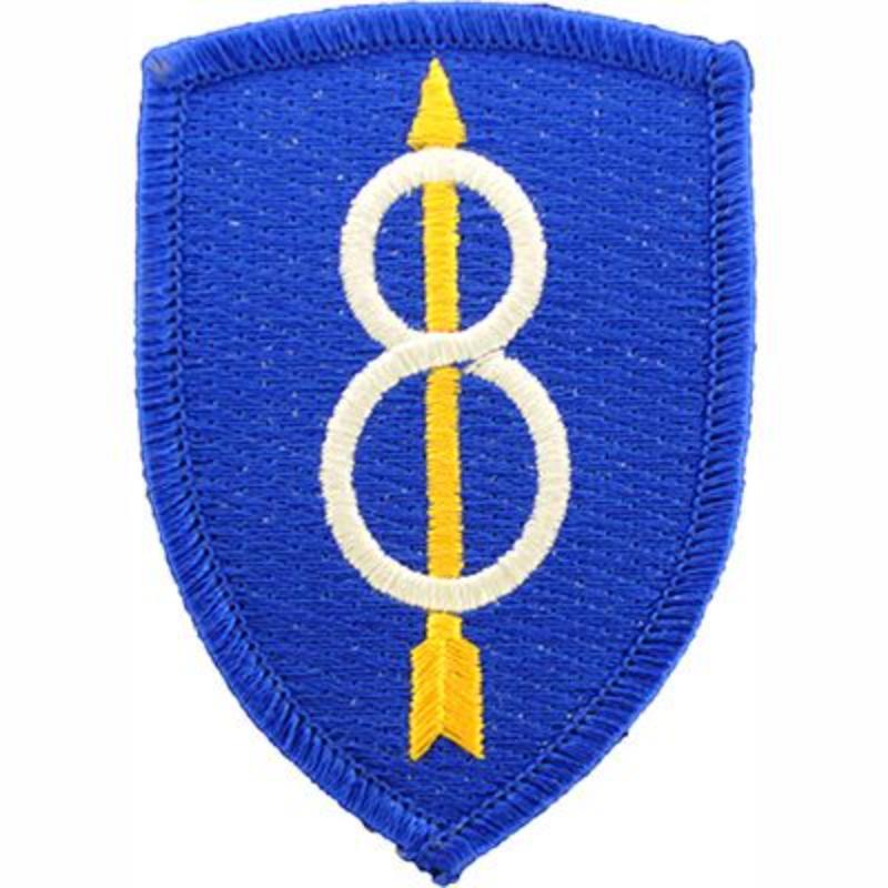 PM3740 Patch - Army, 8th Infantry Division - 3 in.